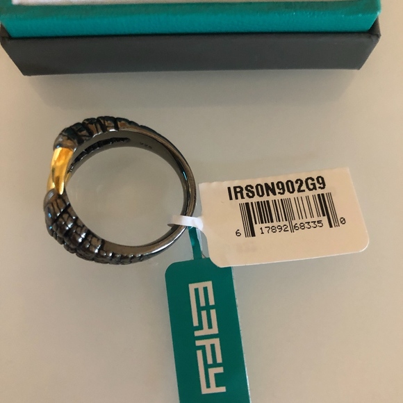 EFFY STERLING SILVER DRAGON CLAW RING SIZE 10 - Picture 4 of 4